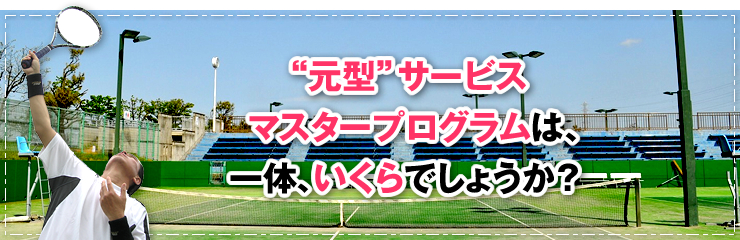 「“元型”サービスマスタープログラム」は、一体、いくらでしょうか？